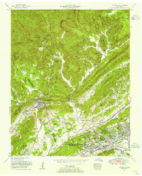 Download a high-resolution, GPS-compatible USGS topo map for Windrock, TN (1954 edition)