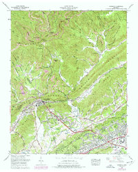 Download a high-resolution, GPS-compatible USGS topo map for Windrock, TN (1977 edition)