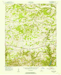 Download a high-resolution, GPS-compatible USGS topo map for Woodlawn, TN (1953 edition)