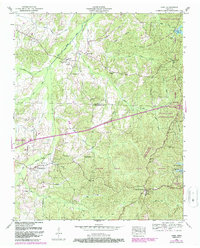 1950 Map of Yuma, TN, 1987 Print