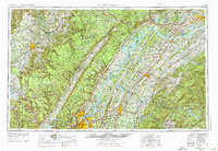 Download a high-resolution, GPS-compatible USGS topo map for Chattanooga, TN (1976 edition)