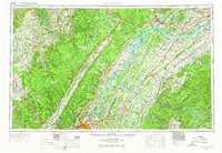 Download a high-resolution, GPS-compatible USGS topo map for Chattanooga, TN (1966 edition)