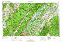 Download a high-resolution, GPS-compatible USGS topo map for Chattanooga, TN (1964 edition)