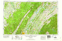 Download a high-resolution, GPS-compatible USGS topo map for Chattanooga, TN (1959 edition)