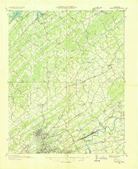 1936 Map of Maynardville, TN