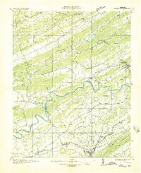1935 Map of Rogersville, TN
