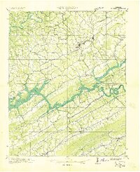 1936 Map of Rutledge
