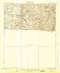 1931 Map of Adolphus