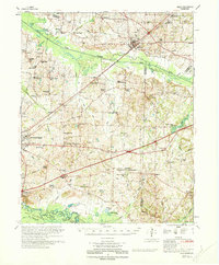 Download a high-resolution, GPS-compatible USGS topo map for Bells, TN (1970 edition)