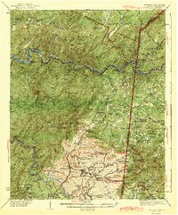 1943 Map of Ducktown