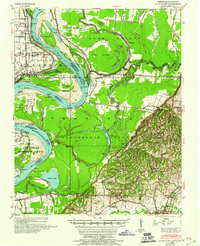 Download a high-resolution, GPS-compatible USGS topo map for Hales Point, TN (1960 edition)