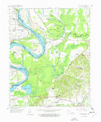 Download a high-resolution, GPS-compatible USGS topo map for Hales Point, TN (1977 edition)