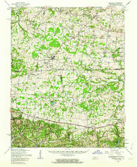 Download a high-resolution, GPS-compatible USGS topo map for Herndon, TN (1964 edition)