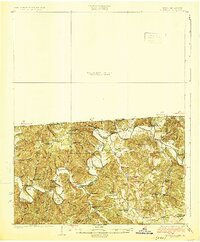 preview thumbnail of historical topo map of Cumberland County, TN in 1924