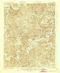 Download a high-resolution, GPS-compatible USGS topo map for Lillydale, TN (1929 edition)