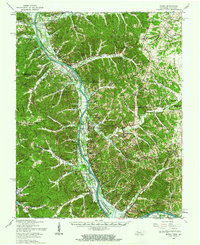 Download a high-resolution, GPS-compatible USGS topo map for Model, TN (1963 edition)