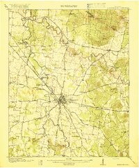 1916 Map of Murfreesboro