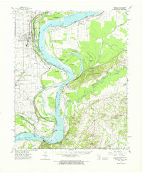 Download a high-resolution, GPS-compatible USGS topo map for Osceola, TN (1966 edition)