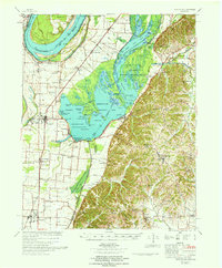 preview thumbnail of historical topo map of Obion County, TN in 1967