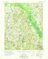 1971 Map of Whiteville