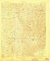 1908 Map of Woodbury