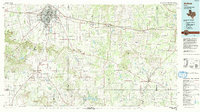 preview thumbnail of historical topo map of Abilene, TX in 1985
