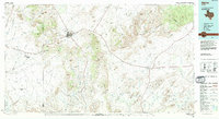 preview thumbnail of historical topo map of Alpine, TX in 1985