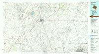 preview thumbnail of historical topo map of Andrews, TX in 1991