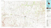 preview thumbnail of historical topo map of Big Lake, TX in 1986