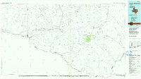 preview thumbnail of historical topo map of Brewster County, TX in 1985