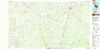 preview thumbnail of historical topo map of Cotulla, TX in 1985