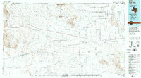 Download a high-resolution, GPS-compatible USGS topo map for Dell City, TX (1993 edition)