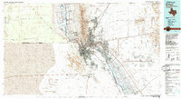 Download a high-resolution, GPS-compatible USGS topo map for El Paso, TX (1983 edition)