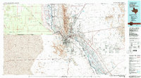 Download a high-resolution, GPS-compatible USGS topo map for El Paso, TX (1983 edition)