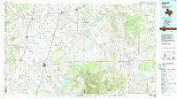 Download a high-resolution, GPS-compatible USGS topo map for Haskell, TX (1992 edition)