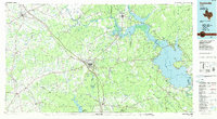 Download a high-resolution, GPS-compatible USGS topo map for Huntsville, TX (1985 edition)