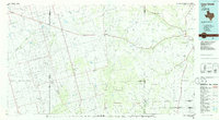 Download a high-resolution, GPS-compatible USGS topo map for Lacy Creek, TX (1986 edition)