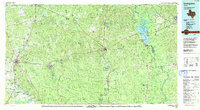 Download a high-resolution, GPS-compatible USGS topo map for Livingston, TX (1992 edition)