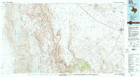 preview thumbnail of historical topo map of Marfa, TX in 1985