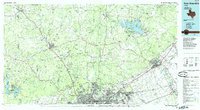 preview thumbnail of historical topo map of New Braunfels, TX in 1985