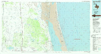Download a high-resolution, GPS-compatible USGS topo map for Port Mansfield, TX (1985 edition)