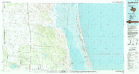 Download a high-resolution, GPS-compatible USGS topo map for Port Mansfield, TX (1992 edition)