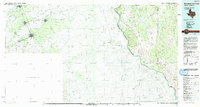 preview thumbnail of historical topo map of Maverick County, TX in 1993