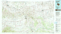Download a high-resolution, GPS-compatible USGS topo map for Wellington, TX (1992 edition)