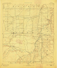 1893 Map of Anson, 1915 Print