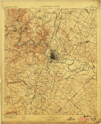 1897 Map of Austin