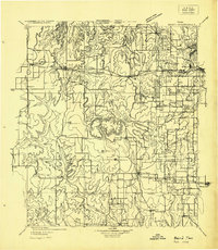 Download a high-resolution, GPS-compatible USGS topo map for Baird, TX (1932 edition)