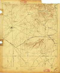 1896 Map of Brackett