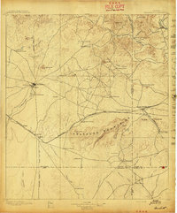 1897 Map of Brackett