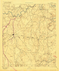 1890 Map of Breckenridge